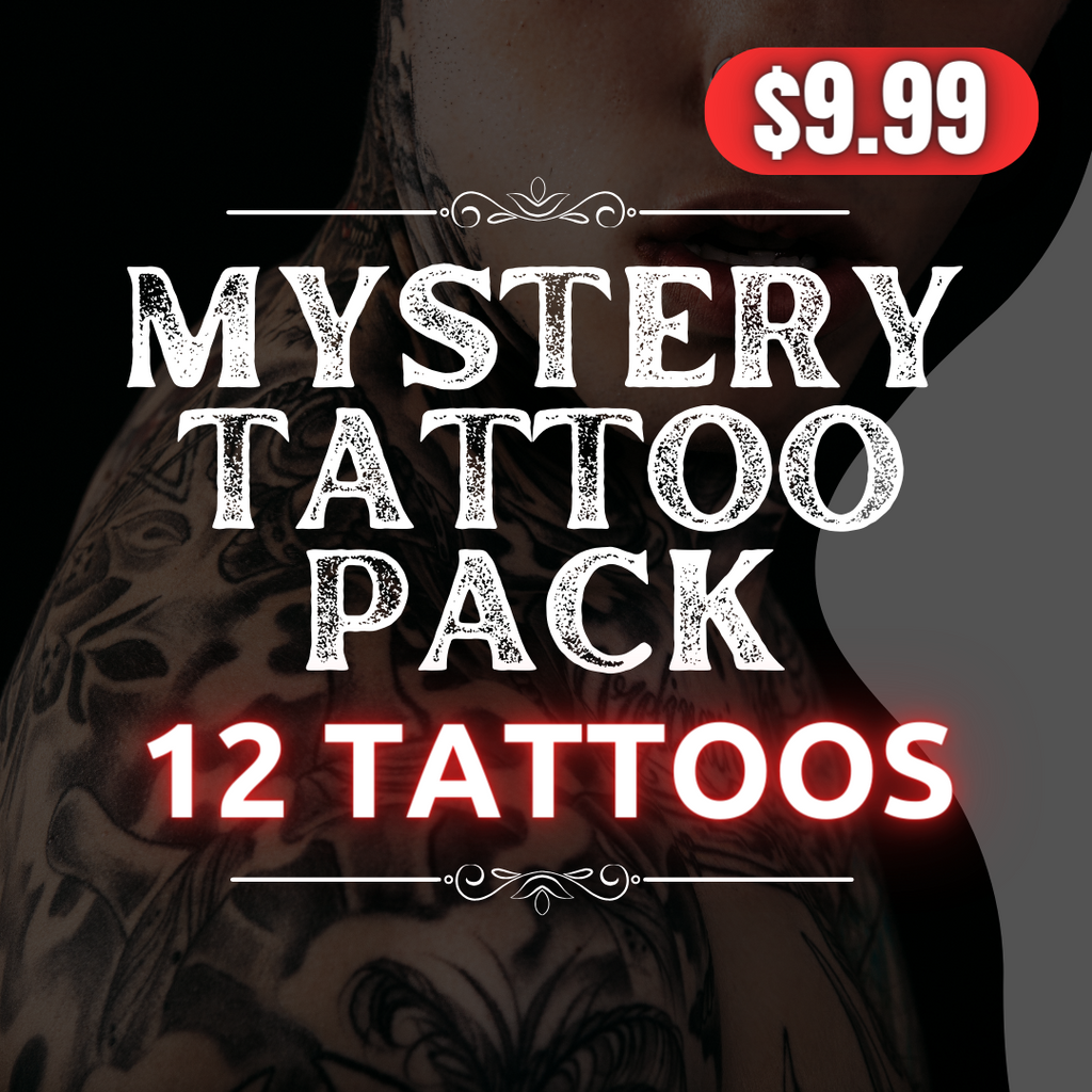Mystery Tattoo Pack - 12 Tattoos
