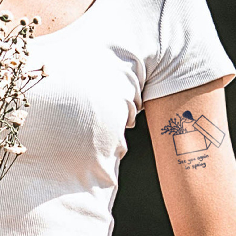 Tattoo Until I See You Again - A Spring Promise