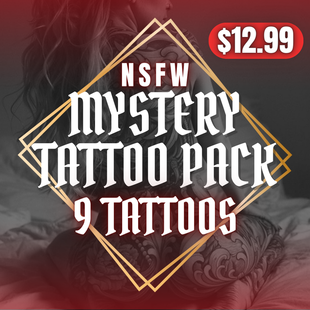 Mystery Tattoo Pack - NSFW - 9 Tattoos