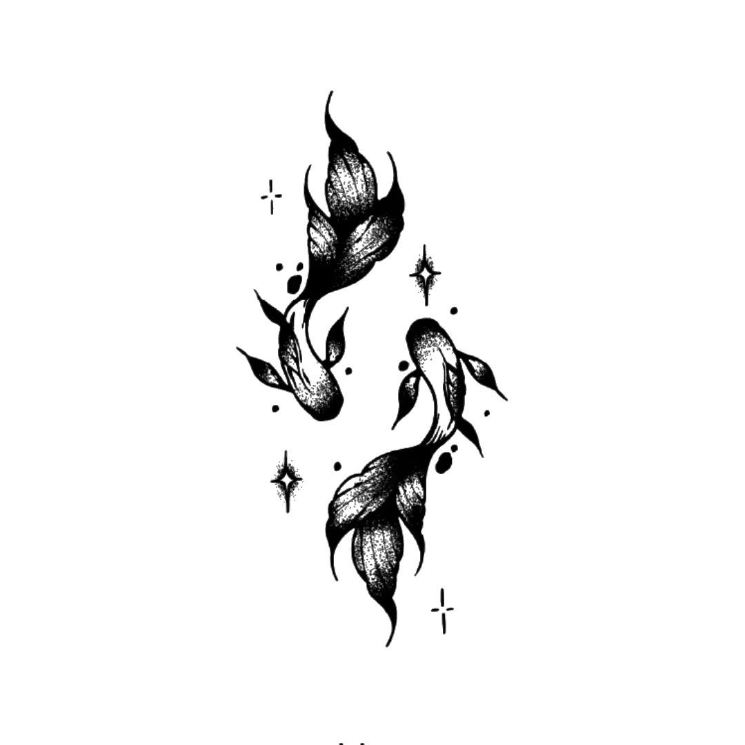 Betta Fish Fade Away Tattoo