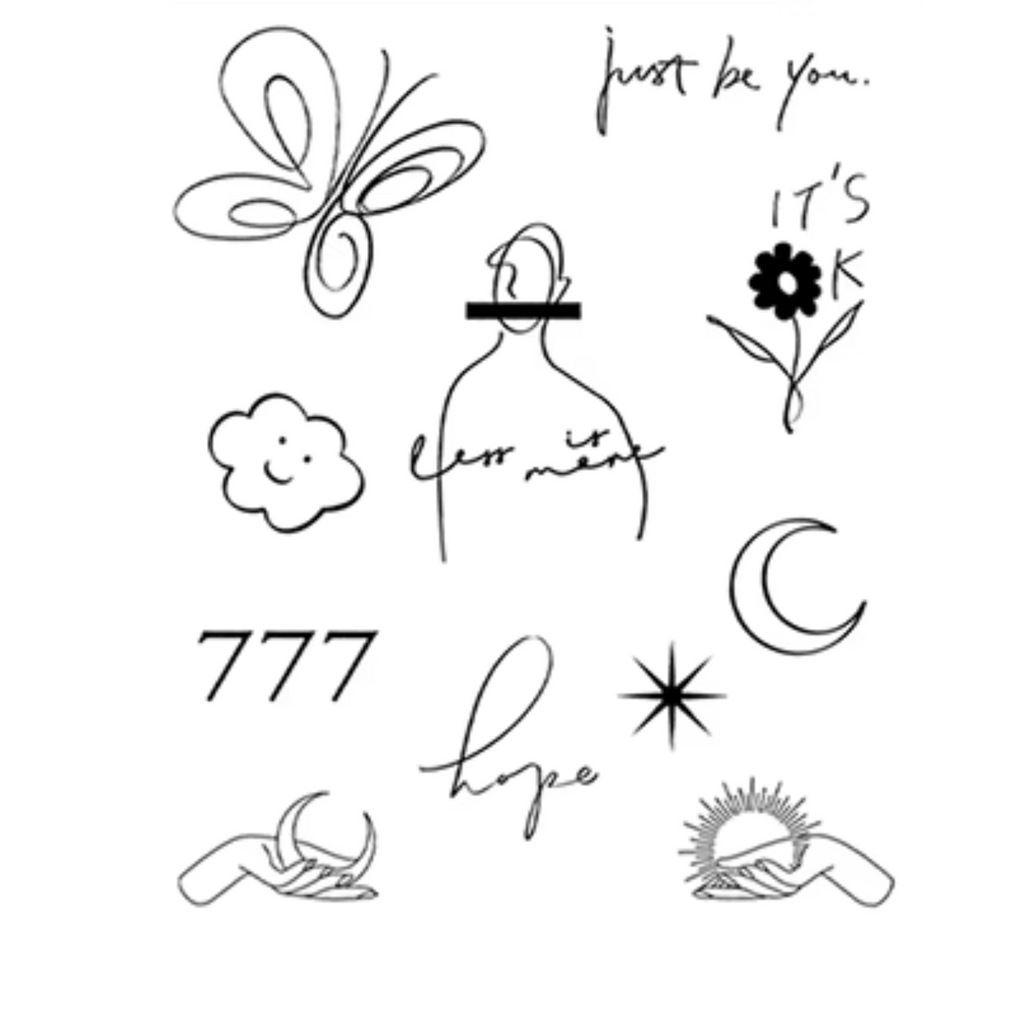 Minimalist Tattoo Set – Fade Away Tattoo