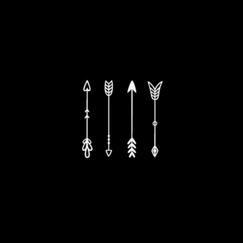 Minimalist Arrow Temporary Tattoo Fade Away Tattoo