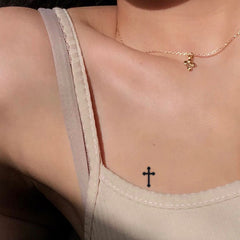 Little Tattoos on Twitter Minimalist cross temporary tattoo get it here   httpstcouQBHAOyxib httpstcolWDiimqXJZ  Twitter