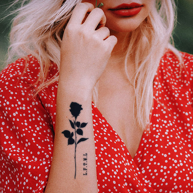 Love for The Whole Life Temporary Tattoo