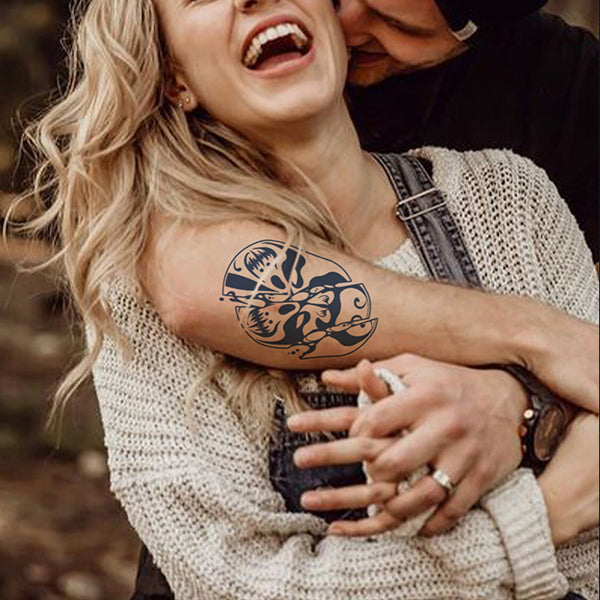 Chinese Face Painting Temporary Tattoo