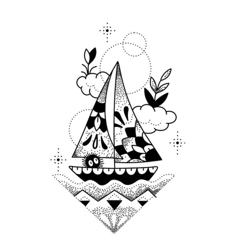 Sailboat Arm Tattoo | Sailboat tattoo, Boat tattoo, Sailing tattoo