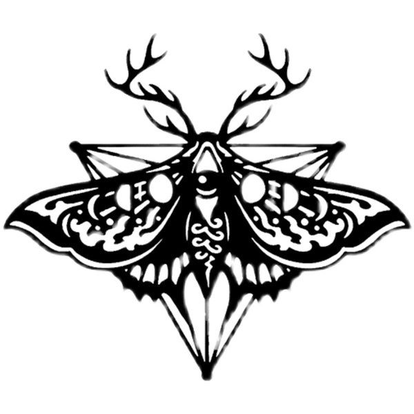 Moth Temporary Tattoo