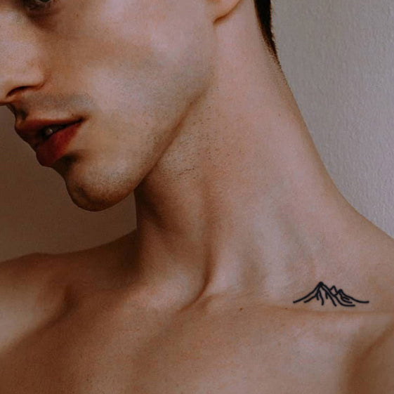 The Massif Temporary Tattoo