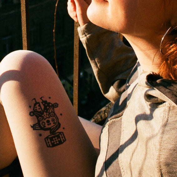 Acrobatics Temporary Tattoo