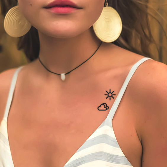 Weather Temporary Tattoo