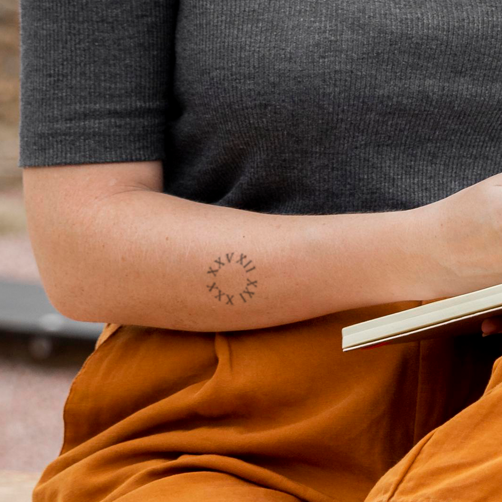 Beautiful Roman Numeral Tattoo Ideas for Women