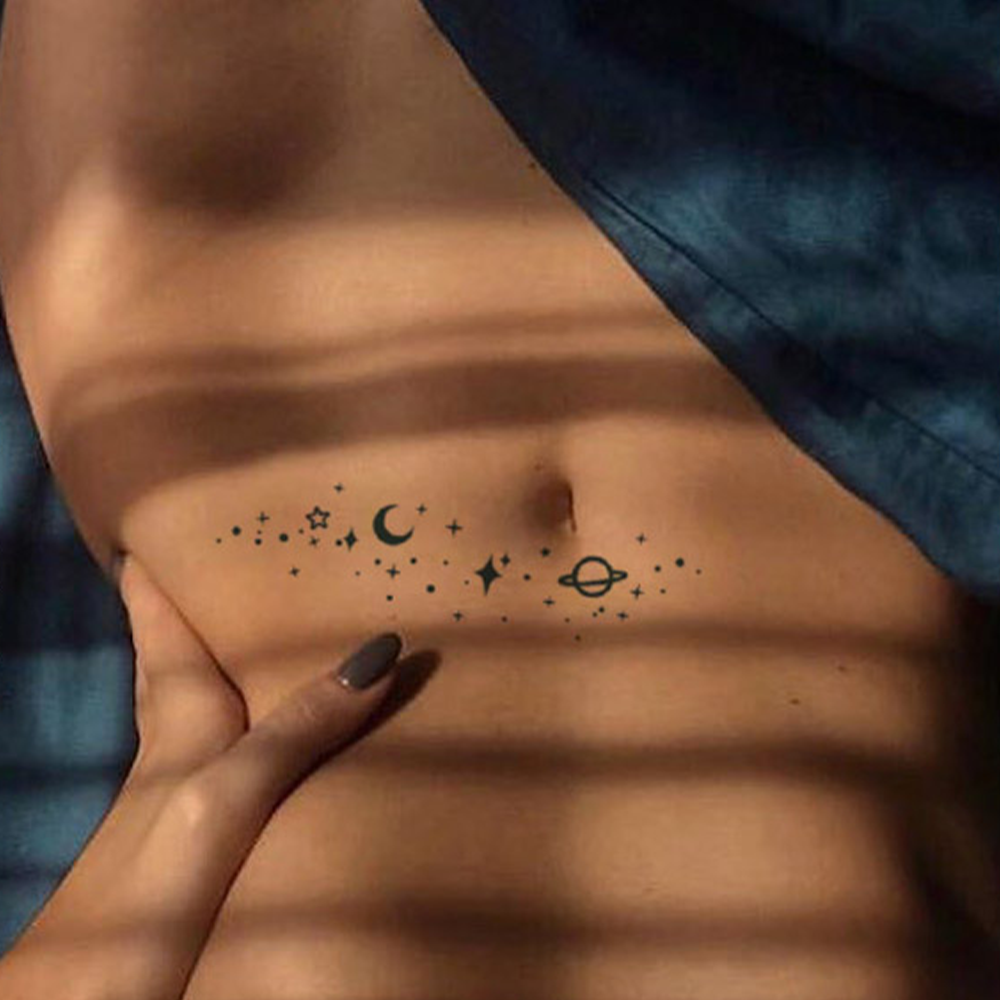 night sky tattoo