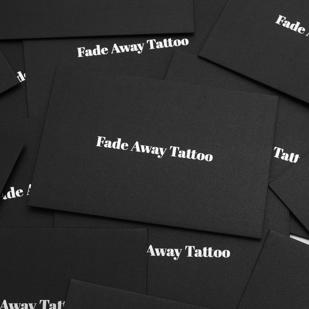 Monarch butterfly fade away tattoo