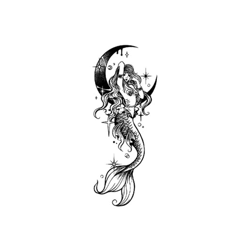 Forbidden Images Tattoo Art Studio : Tattoos : Stand Alone : Mermaid  Coordinate Charm