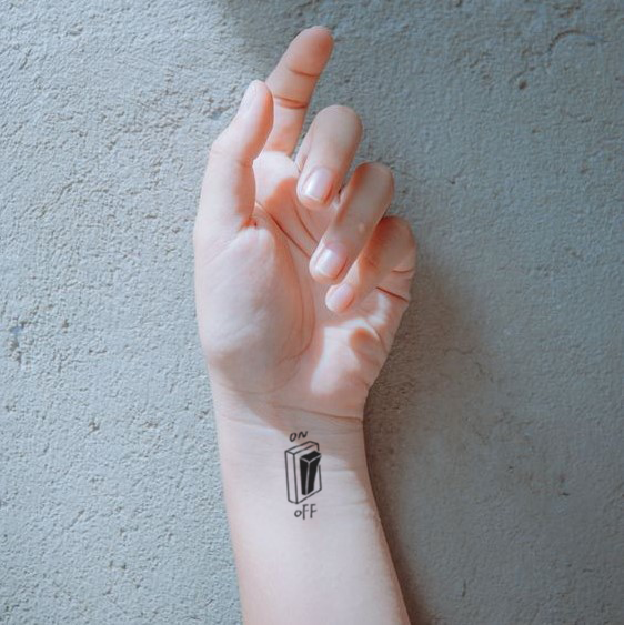 Switched Off – Fade Away Tattoo